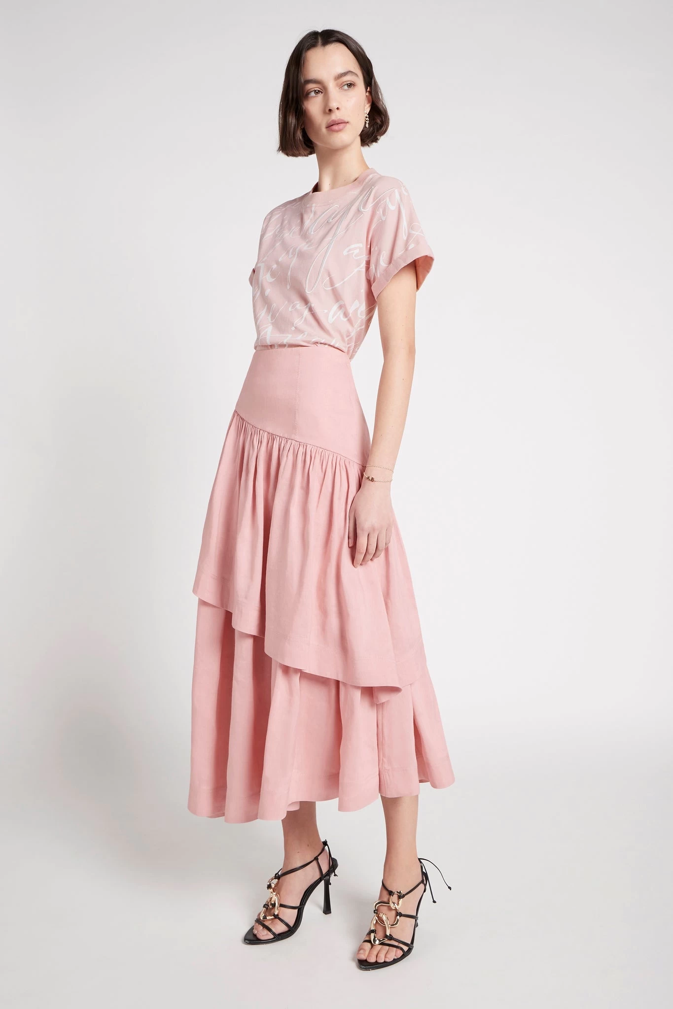 Romy Tiered Midi Skirt 3 Romy Tiered Midi Skirt - Image 3