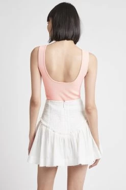 New Wave Mini Skirt -Aje S28 21RE4049 NewWaveMiniSkirt Ivory 21830 Aje 54710