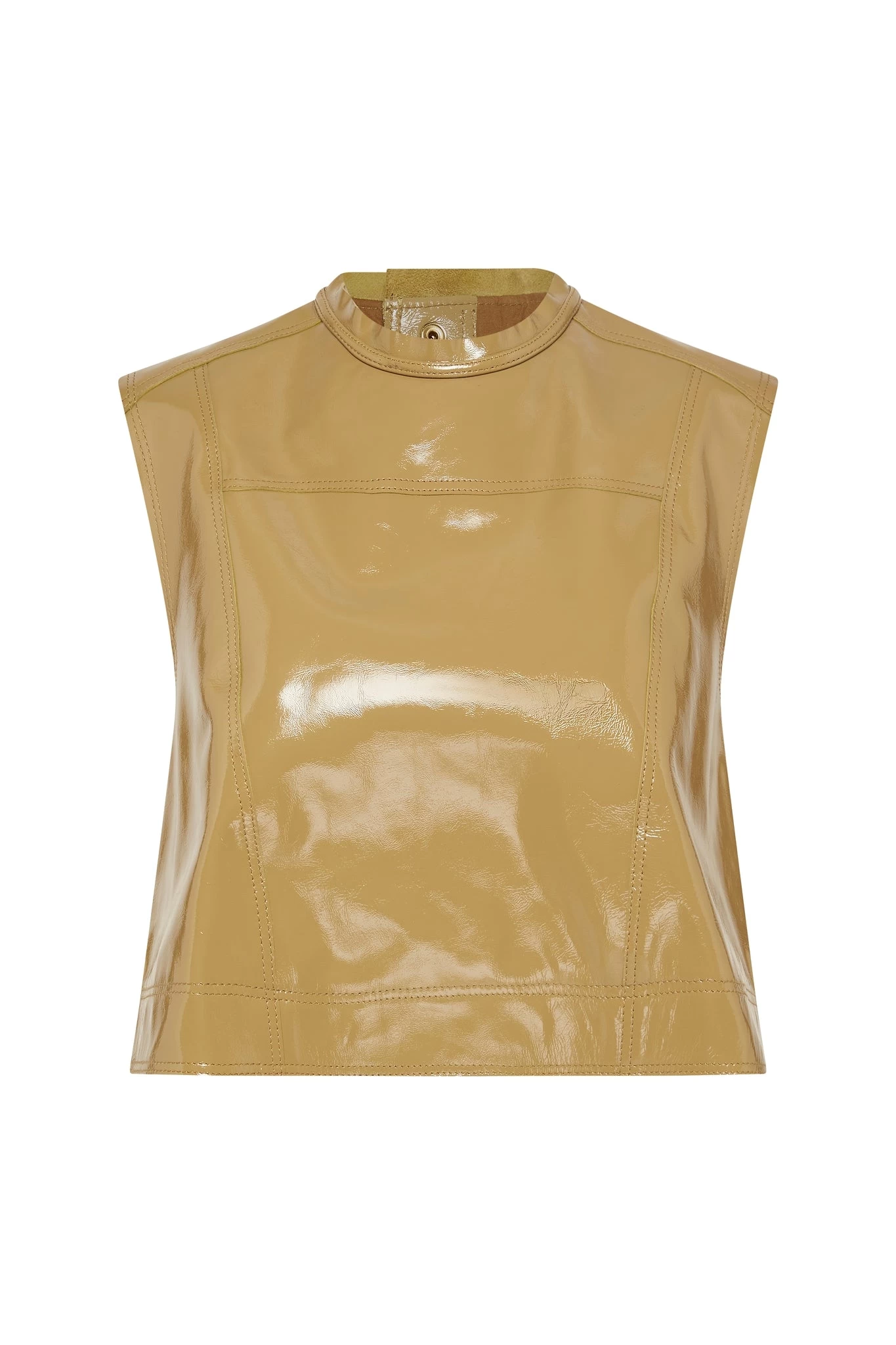 Promenade Leather Shell Top 2 Promenade Leather Shell Top - Image 2