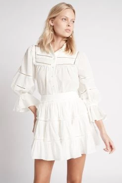 Recurrence Tiered Mini Skirt