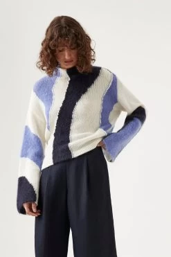 Grande Intarsia Knit Jumper