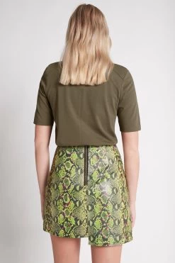 Frida Logo Tee -Aje S31 22AW1680 KHAKI BLACK FridaLogoTee 22300 Aje 1011