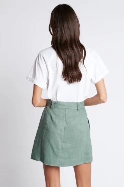 Tamaris Logo Tee -Aje S31 22CR4090 BreathlessRawEdgeUtilitySkirt PalmGreen 211033 Aje 19205 5f4f6ce2 458c 42f8 be17 bf5353e776c3