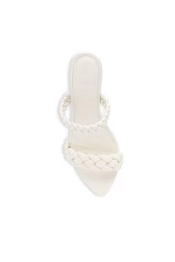 Mirage Woven Sculptural Heel -Aje S33 22CO7016 IVORY Mirage Woven Sculptural Heel 22777 Sheike 0346