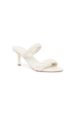 Mirage Woven Sculptural Heel -Aje S33 22CO7016 IVORY Mirage Woven Sculptural Heel 22777 Sheike 4269
