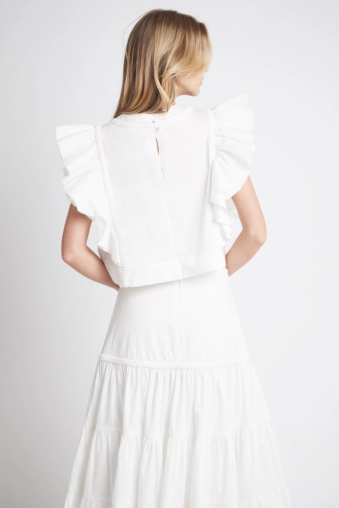 Casabianca Frill Sleeve Top 7 Casabianca Frill Sleeve Top - Image 7