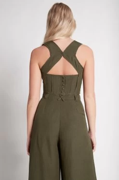 Radiance Cropped Top 11 Radiance Cropped Top -Aje S38 22AW1654 KHAKI RadianceCroppedTop 22300 Aje 1118