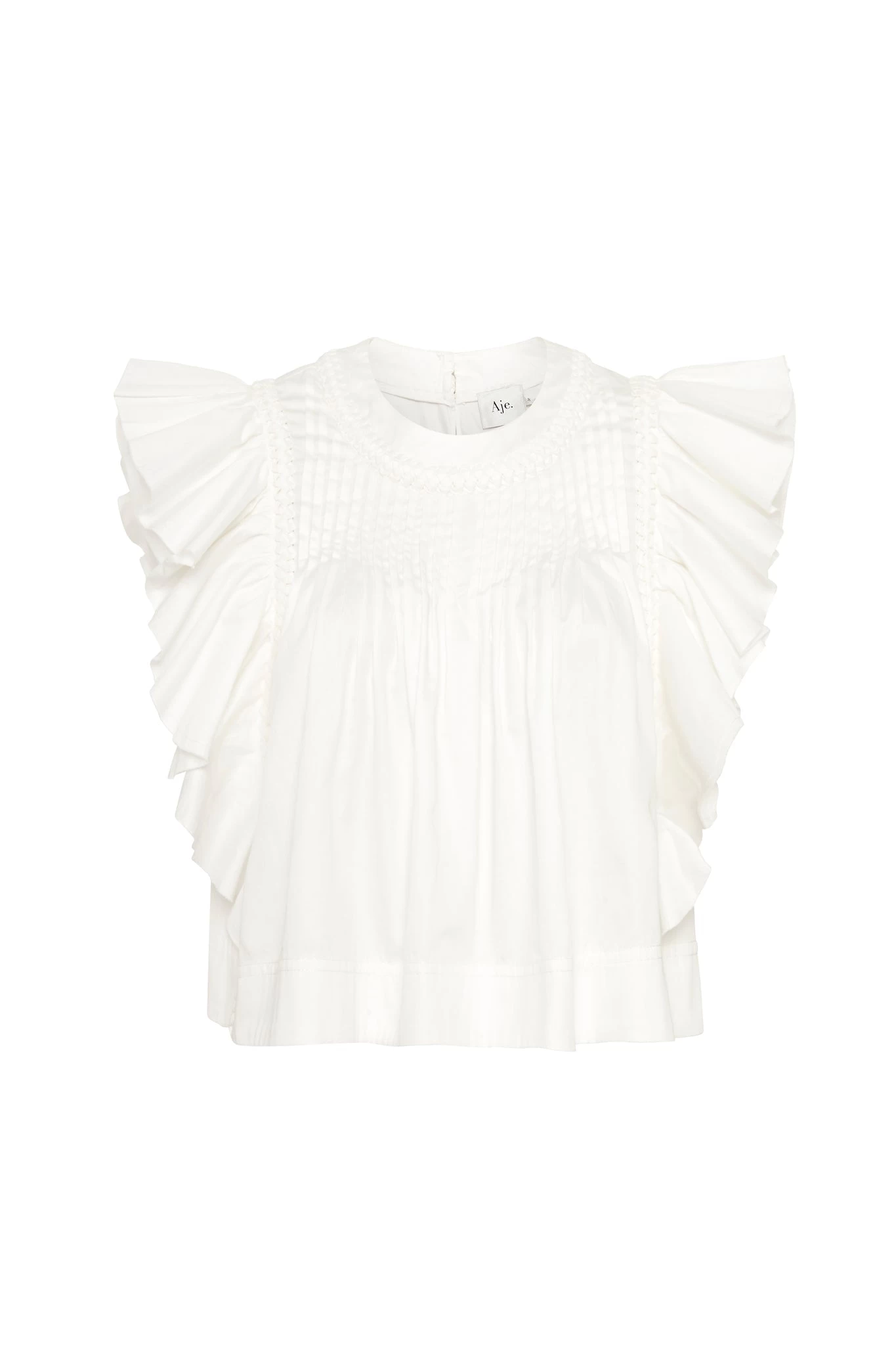 Casabianca Frill Sleeve Top 2 Casabianca Frill Sleeve Top - Image 2