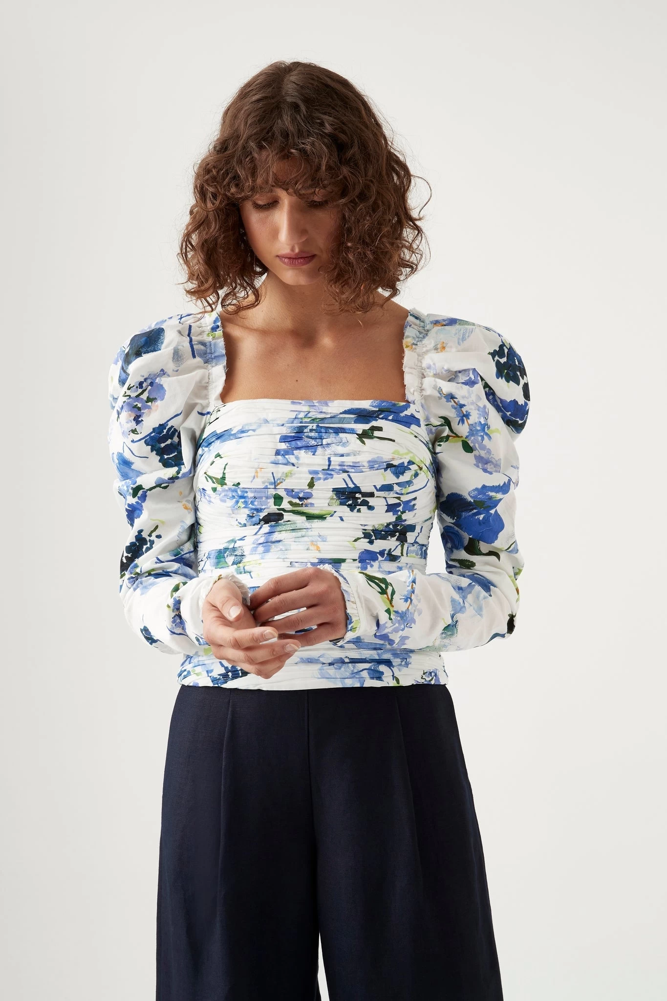 Marlene Lavenders Ruched Top 1 Marlene Lavenders Ruched Top