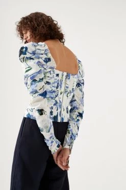 Marlene Lavenders Ruched Top 10 Marlene Lavenders Ruched Top -Aje S4 22SS1813 LAVENDERSOFPROVENCEMarleneRuchedTop 22665 Aje 0814