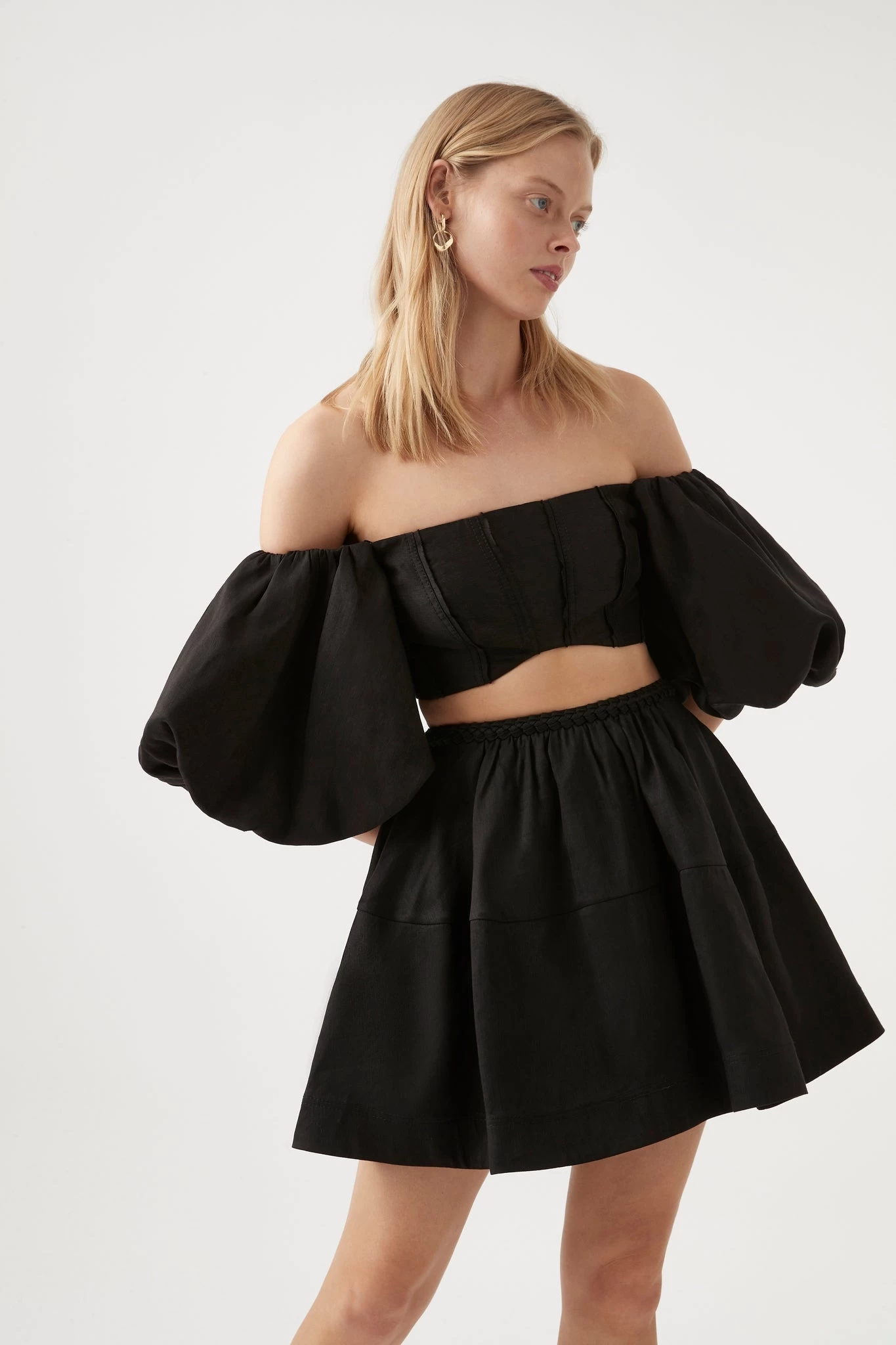 Eugenie Off Shoulder Crop Top 1 Eugenie Off Shoulder Crop Top