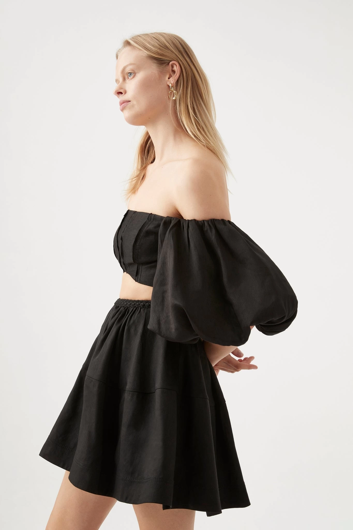 Eugenie Off Shoulder Crop Top 3 Eugenie Off Shoulder Crop Top - Image 3