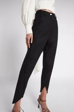 Admiration Pant -Aje S40 22AW3262 BLACK AdmirationPant 22263 Aje 2430 detailshot