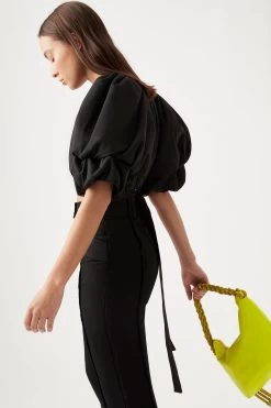 Impression Top 8 Impression Top -Aje S41 22CO1140 BLACK Impression Top 22675 Aje 1712