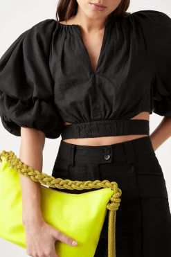 Impression Top 9 Impression Top -Aje S41 22CO1140 BLACK Impression Top 22675 Aje 1747