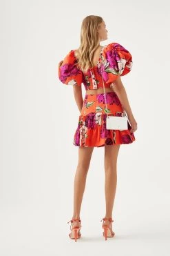 Niki Pleated Mini Skirt 11 Niki Pleated Mini Skirt -Aje S43 22RE4243 VVD CAM Niki Pleated Mini Skirt 22794 Aje D1 0367