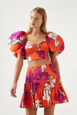 Niki Pleated Mini Skirt 8 Niki Pleated Mini Skirt -Aje S43 22RE4243 VVD CAM Niki Pleated Mini Skirt 22794 Aje D1 0382