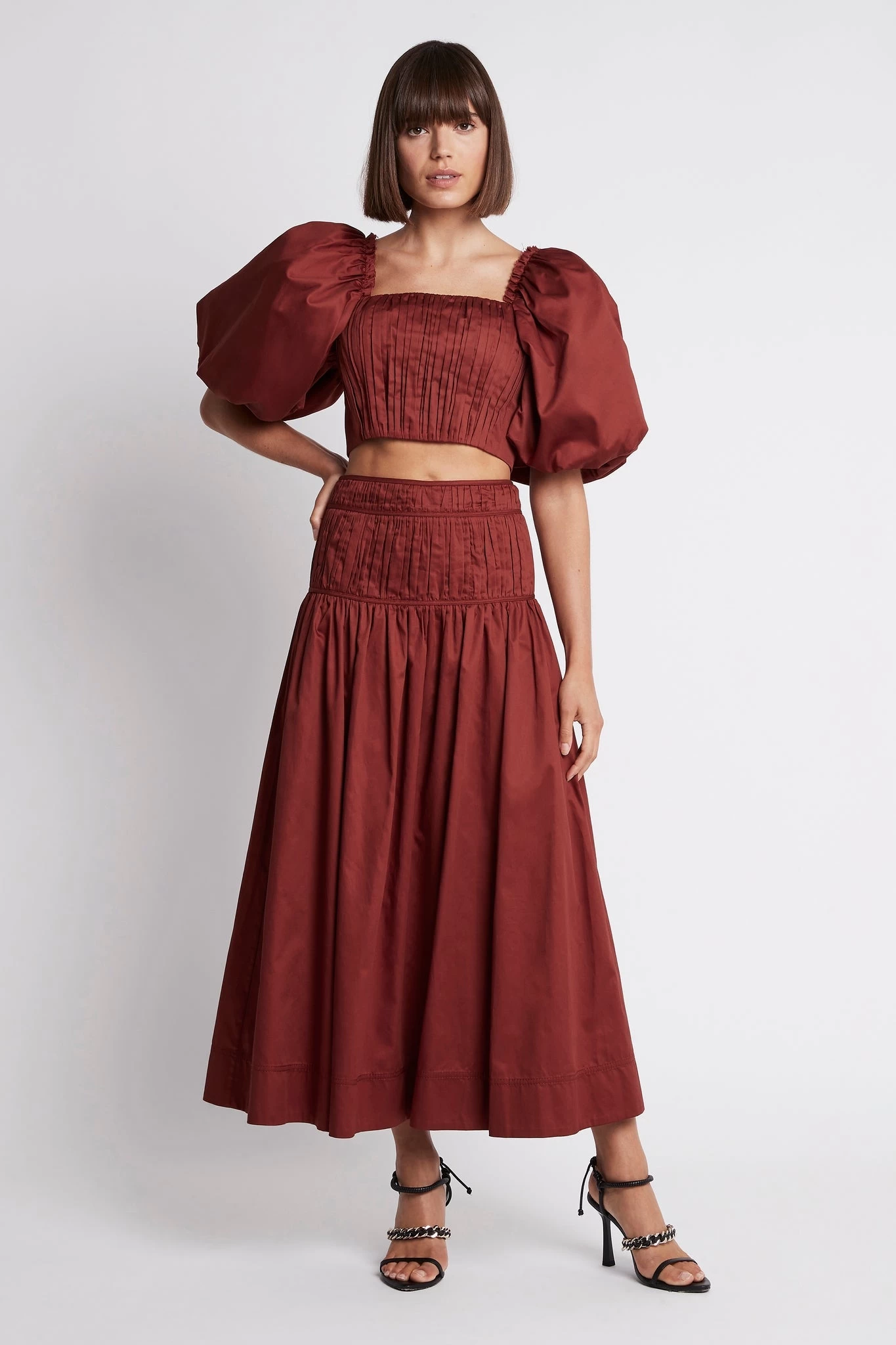 Enamour Puff Sleeve Cropped Top 6 Enamour Puff Sleeve Cropped Top - Image 6