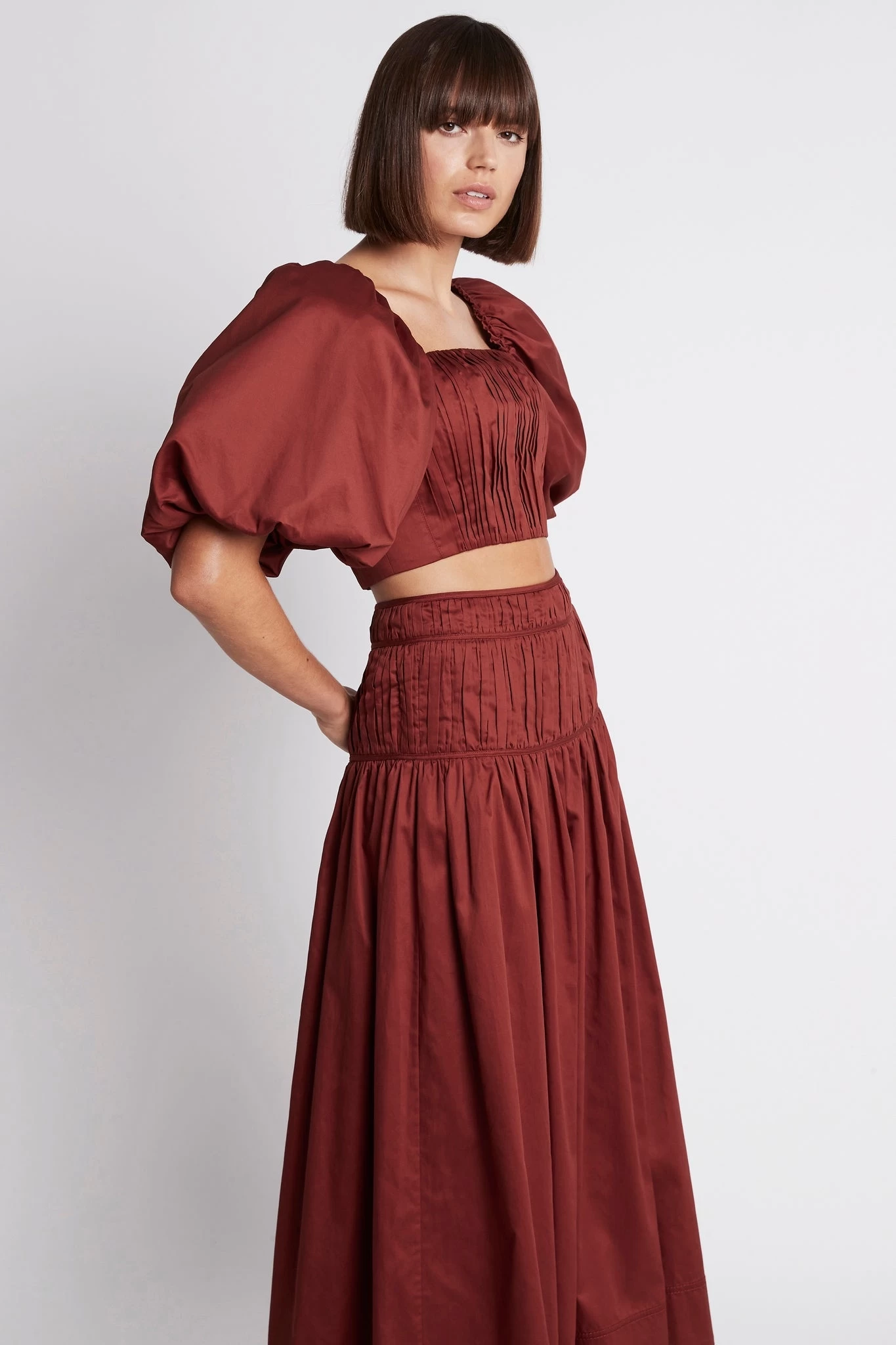 Enamour Puff Sleeve Cropped Top 4 Enamour Puff Sleeve Cropped Top - Image 4