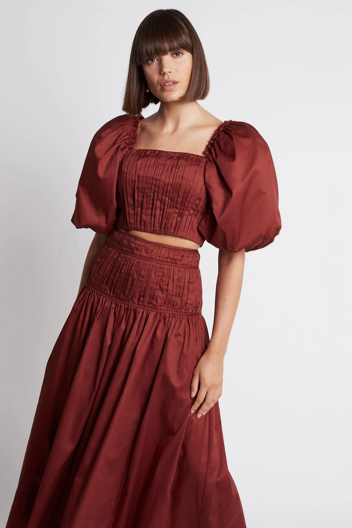 Enamour Puff Sleeve Cropped Top 3 Enamour Puff Sleeve Cropped Top - Image 3