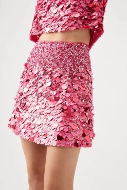 Cherie Sequin Mini Skirt