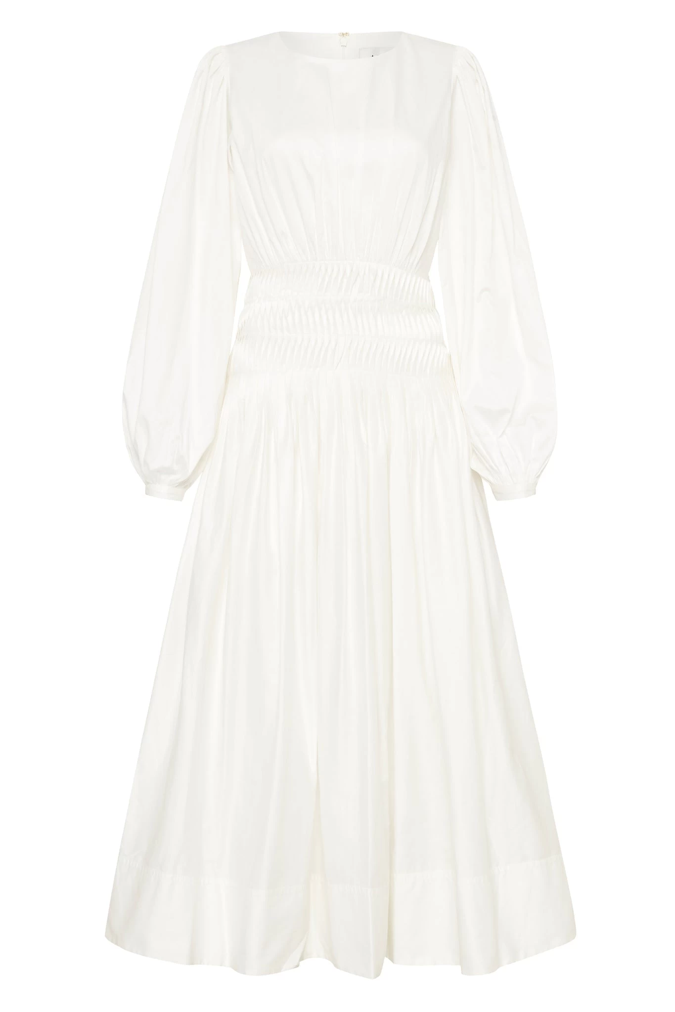 Tidal Tucked Midi Dress 2 Tidal Tucked Midi Dress - Image 2