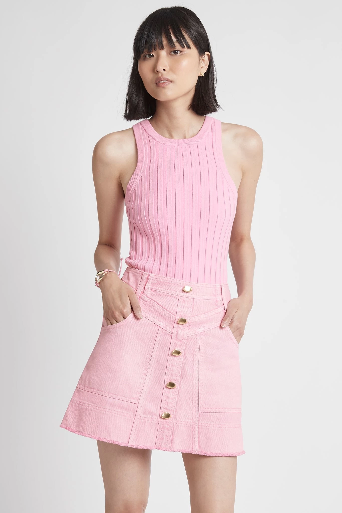 Triada Denim Mini Skirt 3 Triada Denim Mini Skirt - Image 3