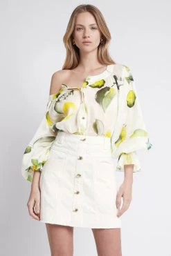 Como Denim Mini Skirt