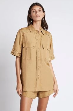 Estate Logo Collared Sleeve Shirt