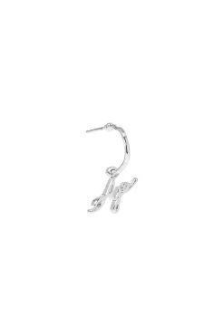 Aje Logo Charm Drop Earrings -Aje S51 21AW9003 Aje Logo Charm Drop Silver 21213 Aje 5458