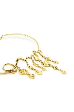 Mora Twist Mobile Necklace -Aje S52 22RE9095 GLD Mora Twist Mobile Necklace 22795 Aje C 0265