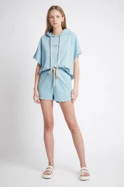 Dunes Terry Racer Short -Aje S53 21RE3076 DunesTerryRacerShort Ice Blue 21928 Aje 56966