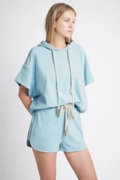 Dunes Terry Racer Short -Aje S53 21RE3076 DunesTerryRacerShort Ice Blue 21928 Aje 56968