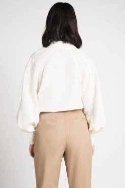 Ephemera Braided Shirt -Aje S57 22AW1652 IVORY Ephemera Braided Shirt 22218 Aje 0448