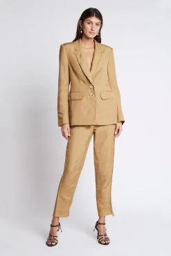 Estate Tapered Pant 14 Estate Tapered Pant -Aje S57 22CR3110 EstateTaperedPant Taupe 211033 Aje 1750