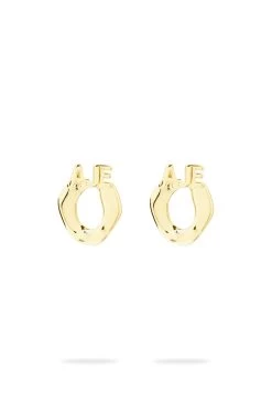 Rue Logo Chain Link Stud