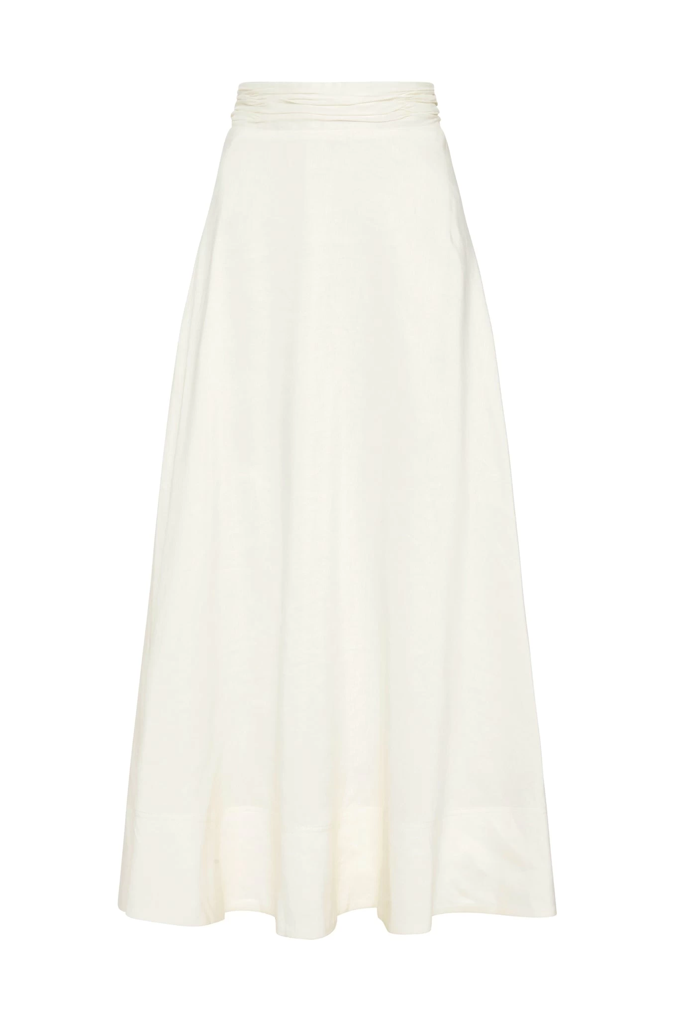 Bonjour Ruched Waist Midi Skirt 2 Bonjour Ruched Waist Midi Skirt - Image 2