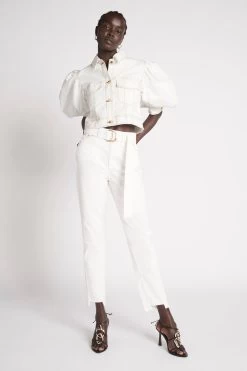 Bianca Denim Belted Jean