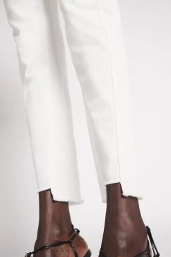 Bianca Denim Belted Jean -Aje S59 22SS3300 BiancaDenimBeltedJean WHITE 22052 Aje D1 2100