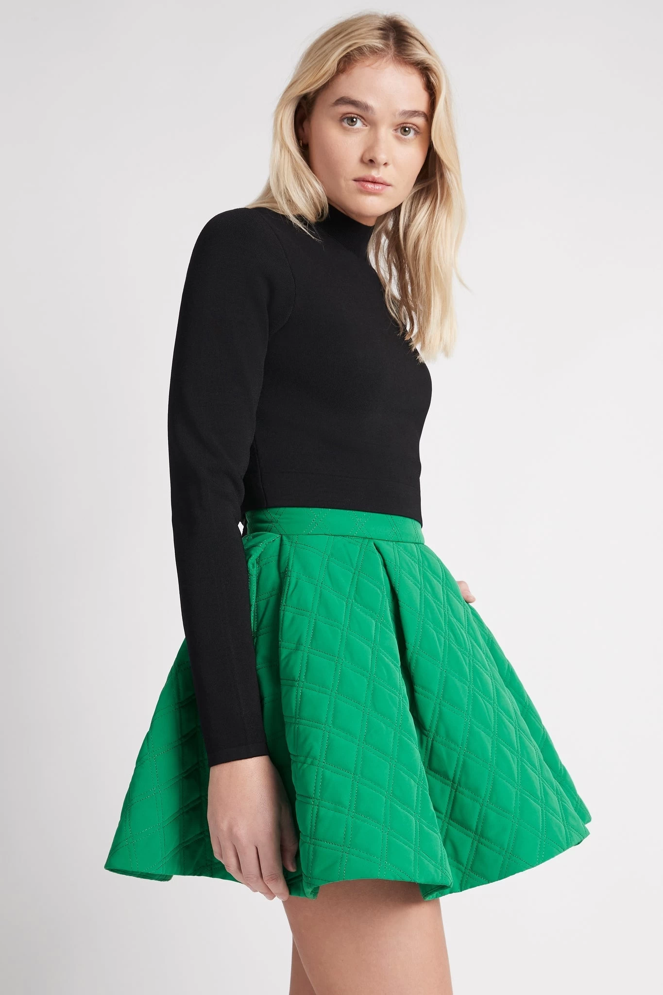 Promise Quilted Mini Skirt 3 Promise Quilted Mini Skirt - Image 3