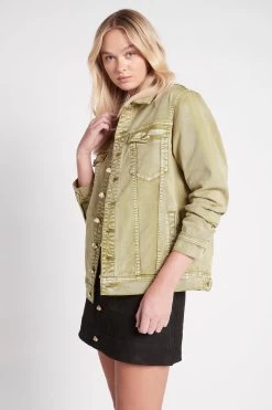 Bellora Denim Oversized Jacket 9 Bellora Denim Oversized Jacket -Aje S69 22SU2098 OLIVEGREENBelloraDenimOversizedJacketOLIVEGREEN 22114 AjeAthletica 0111