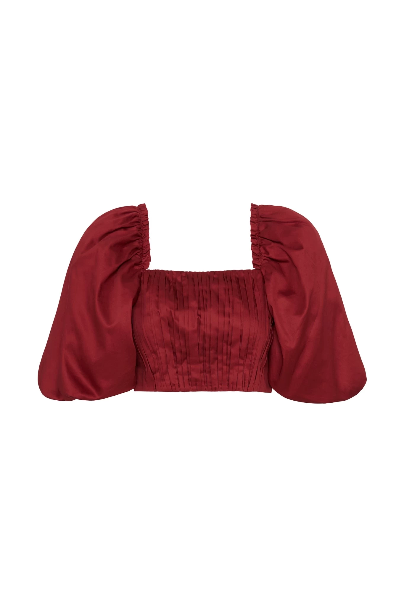 Enamour Puff Sleeve Cropped Top 2 Enamour Puff Sleeve Cropped Top - Image 2