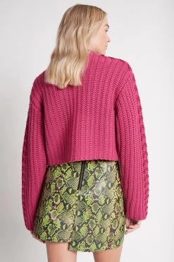 Serpentine Vegan Leather Mini Skirt -Aje S78 22AW4149 SNAKEEFFECT SerpentineVeganLeatherMiniSkirt 22300 Aje 2475