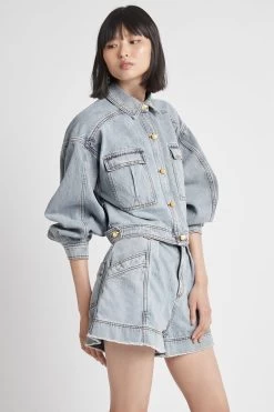 Belmond Remi Denim Jacket 9 Belmond Remi Denim Jacket -Aje S8 BlueWash BelmondRemiDenimJacket 21RE2034 21830 Aje 0158