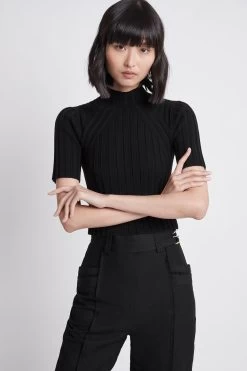 Intuition Knit Mid Sleeve Top