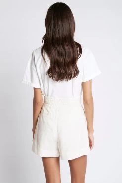 Eau Logo Tee -Aje S9 22CR1332 EauLogoTee White Black 211033 Aje 1012