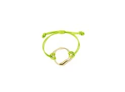 Splice Organic Leather Ring Bracelet -Aje Splice Organic Leather Ring Bracelet LANDSCAPE