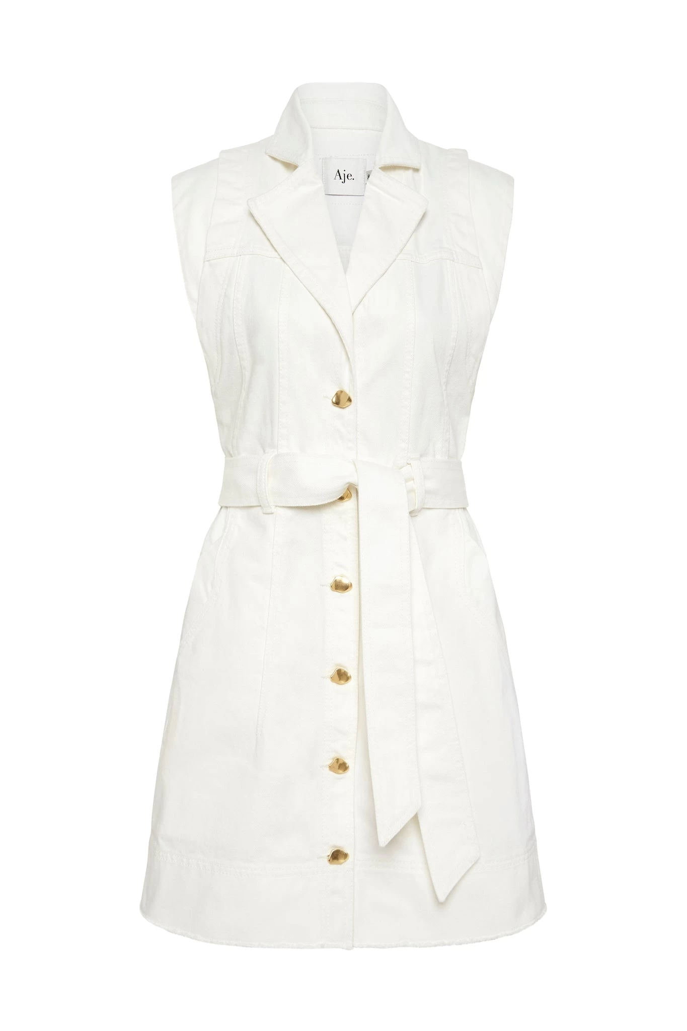 Syros Denim Vest Dress 2 Syros Denim Vest Dress - Image 2