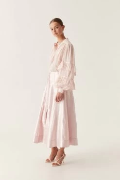 Kineta Midi Skirt -Aje VCXOqhb2