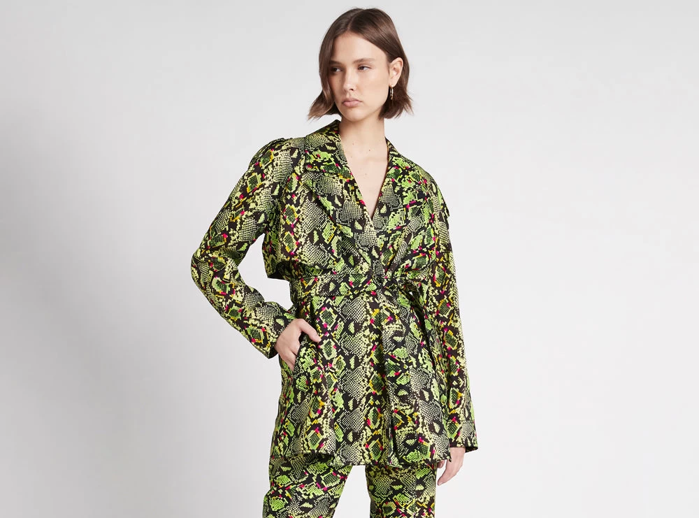 Serpentine Belted Jacket 9 Serpentine Belted Jacket - Image 9